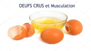 Oeufs CRUS et Musculation  BONNE ou MAUVAISE idée [upl. by Fawne]