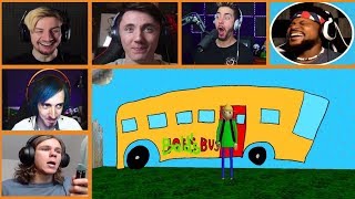 Lets Players Reaction To Baldis New Outfit amp Bus  Baldis Camping Field Trip [upl. by Georgine]