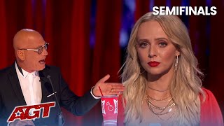 Howie Mandel RIPS Into Yoututber Madilyn Baily After EMOTIONAL Tribute Performance [upl. by Ecnerrat902]