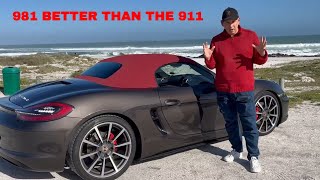 The 981 Porsche Boxster 981 is it better than a 911 [upl. by Tingey]