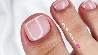 Unhas delicadas com francesinha fina [upl. by Seidler]