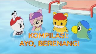 Kompilasi Ayo Berenang  Kartun Anak Bahasa Indonesia  Shimajiro Indonesia [upl. by Einnig]