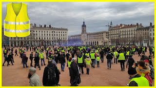 Gilets jaunes  quelles manifestations prévues à Lyon ce samedi [upl. by Akihsan158]