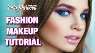 Как сделать Макияж для фотосессии  Fashion makeup by Sofia Markova [upl. by Particia]