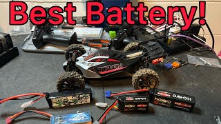 Arrma Typhon BLX Grom Battery Options [upl. by Mathe]