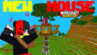 I Built A Beautiful House In Minecraft HardCore  Day 2 [upl. by Grayce]