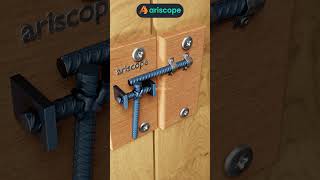 Smart AutoLatching Door Lock with Swinging Rod Mechanism [upl. by Audly464]