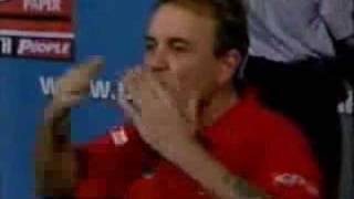 2003 PDC World Darts Final John Part vs Phil Taylor  Part 1 [upl. by Maon]