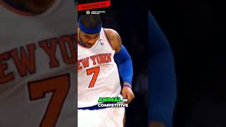 Carmelo Anthony The Winners Mentality Revealed [upl. by Kovacev]