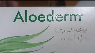 Aloderm aloe Vera  lotion useful in dry skin in children aloederm skin cream Review and medicine [upl. by Mcmath734]