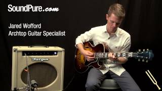 Eastman AR371CE Sunburst Archtop Guitar Demo [upl. by Ianej]