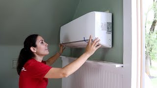 Como instalar una unidad MRCOOL DIY Ductless Mini Split  En Español [upl. by Notgnimer320]