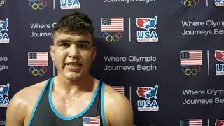 Spencer Woods 87 kg Senior Nationals GrecoRoman Finalist [upl. by Razec]