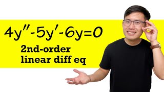 Second order homogeneous linear differential equations with constant coefficients [upl. by Sean]