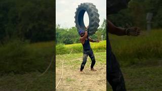 Tyre lifting  tyre se exercise  tyre lift kaise kare shorts shortsfeed shortsbeta [upl. by Eninotna623]