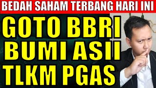 saham GOTO hari ini BBRI BUMI ASII TLKM PGAS 11102024 GINI STRATEGINYA goto bbri bumi [upl. by Genesa]