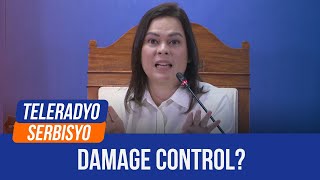 VP Duterte’s statements an attempt at ‘damage control’ amid criticisms solon  18 October 2024 [upl. by Yle776]