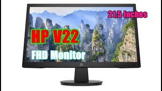 HP V22 FHD Monitor [upl. by Heyer]