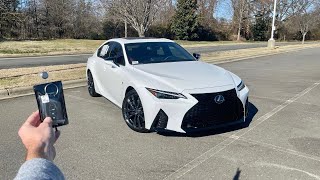 2024 Lexus IS 350 F Sport Start Up Exhaust Test Drive Walkaround POV and Review [upl. by Stillas95]