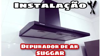 COMO INSTALAR DEPURADOR DE AR SUGGAR TOP CLEAN DI81DTPT viral instalar suggar [upl. by Costa]