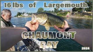 Chaumont Bay Largemouths largemouthbassfishing fishingny chaumontbayny fishing [upl. by Alim]