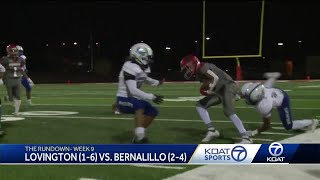 HS Football Lovington vs Bernalillo [upl. by Siubhan426]