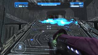 Lets Play Halo CMT SPv2 A30  Halo  New Weapons  New Enemies [upl. by Renee587]