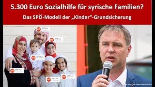 5500 Euro Sozialhilfe für syrische Familien Das SPÖModell der Kindergrundsicherung [upl. by Reace]