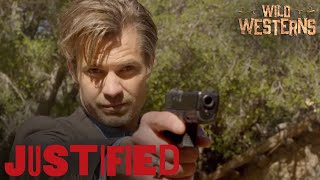 Justified  Raylan And Boyd Fight Back ft Timothy Olyphant  Wild Westerns [upl. by Cherise]