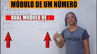 Matemática Módulo de um Número Exemplos na Prática agora [upl. by Enyehc754]