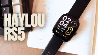 Haylou RS5 Review  Cheapest AMOLED Watch with Call Support [upl. by Evans559]