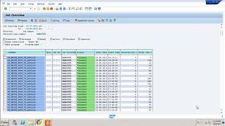 SAP Basis  Job Overview Options [upl. by Richart]