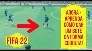 FIFA 22 TUTORIAL MARCAÃ‡ÃƒODEFESA  APRENDA AGORA A DAR UM BOTE DA FORMA CERTA [upl. by Kentigerma654]