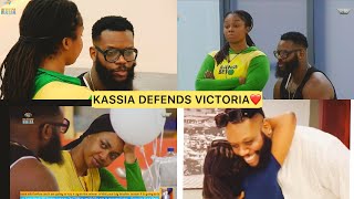 OZEE WARN ONYEKA amp SET BOUNDARIES💔 KASSIA DEFEND VICTORIA❤️BBNAIJA NO LOOSE GUARD BBNAIJA 2024 [upl. by Swamy]