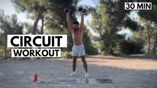 30 Min Home Workout Full Body  HIIT Circuits To Get Stronger And Leaner [upl. by Adallard]