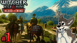 THE BOYS OF BEAUCLAIR  BLOOD AND WINE Lets Play Part 1 Blind  WITCHER 3 BaW DLC Gameplay [upl. by Denoting]