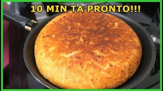 TORTA RECHEADA DE FRIGIDEIRA  EM 10 MINUTOS TA PRONTA [upl. by Sateia]