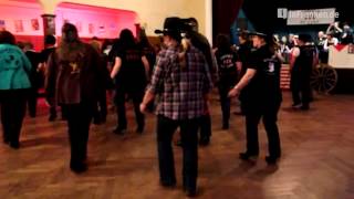 LineDanceParty der Devils in Line im Goldenen Eichhorn in Weidhausen [upl. by Yennor145]