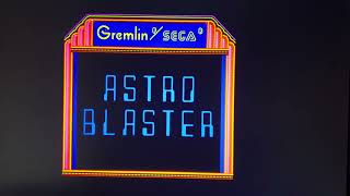 Astro Blaster Arcade flash warning ⚠️ ￼ [upl. by Ahselak]