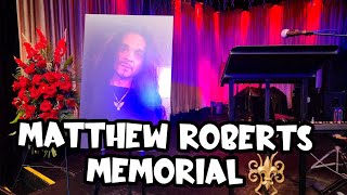 MATTHEW ROBERTS MEMORIAL of LifeFUNERAL [upl. by Pall]