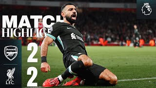 Late Salah Leveller in London  Arsenal 22 Liverpool  Highlights [upl. by Estus]