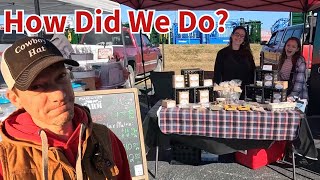 Our First Time Selling At The Farmer’s Market – How Much Did We Make [upl. by Fleisher]