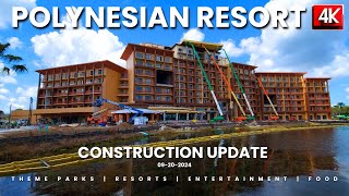 Disney World Polynesian DVC construction update [upl. by Louie]