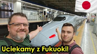 Japonia 2  Fukuoka  Kupujemy Japan Rail Pass na pociągi Shinkansen i uciekamy przed tajfunem [upl. by Euqinaj690]