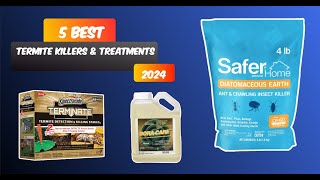 Top 5 Best Termite Killers amp Treatments 2024 [upl. by Brucie589]