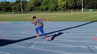 VOORHEES College 2021 freshman sprinter [upl. by Annoet]