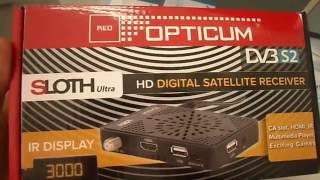 Opticum Sloth ultra video review 720p HD [upl. by Notwal]