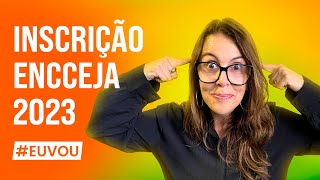 INSCRIÇÃO ENCCEJA 2023  PASSO A PASSO [upl. by Lehteb790]