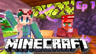 Getting a 🌸MENDING🌸 Villager  Minecraft 120  Ep 7 [upl. by Aliwt166]