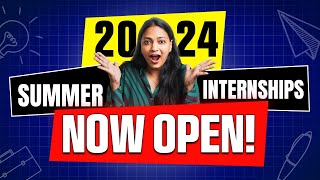 Summer Internships College Students Should Do In 2024  What Internships To Apply On Internshala [upl. by Emmi349]